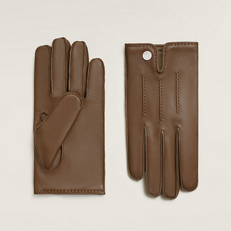 Clou de Selle II gloves - Grey | Hermès USA